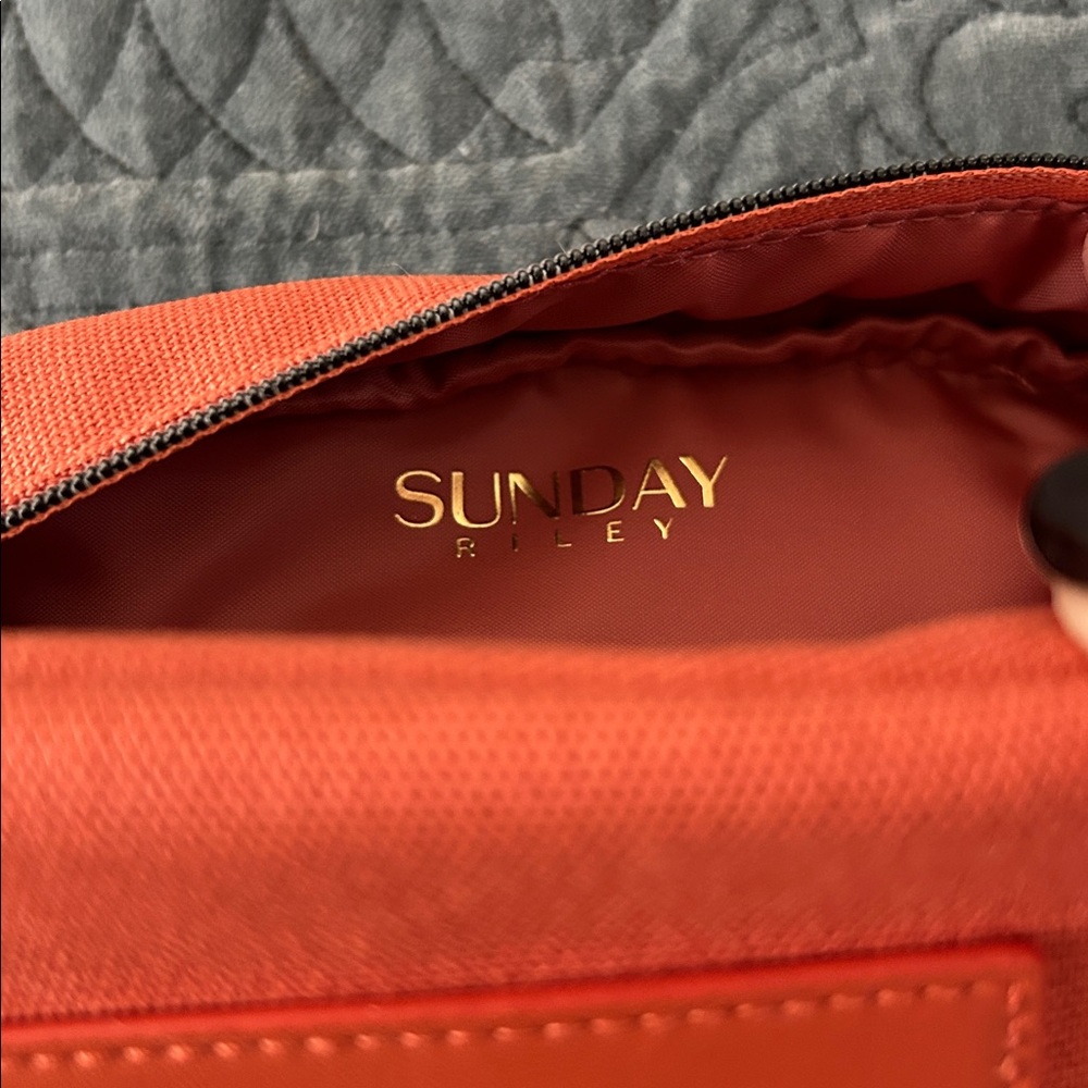 Sunday Riley Orange Cosmetic Bag - Picture 5 of 8
